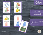 Ja mam, kto ma? - głoska "c"