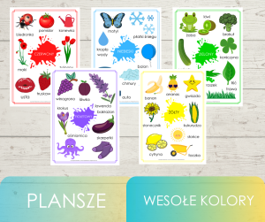 Plansze - wesołe kolory