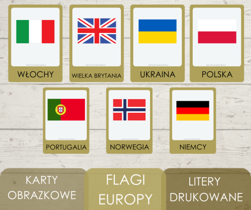 karty obrazkowe - flagi Europy - litery drukowane.png
