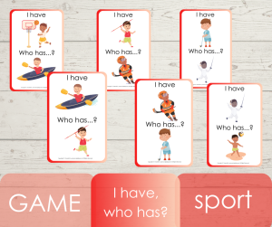 I have, who has? - sport