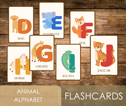 FLASHCARDS - ANIMAL ALPHABET .png