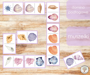 Domino podłogowe - muszelki