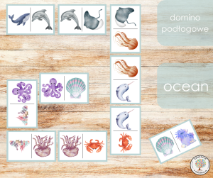 Domino podłogowe - ocean