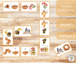 Domino podłogowe - jesień wersja 2