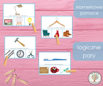 Klamerkowe pomoce - logiczne pary