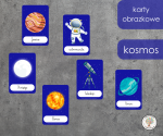 Karty obrazkowe - kosmos