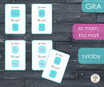 Ja mam, kto ma? - sylaby