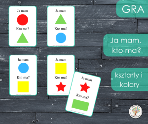 ja mam, kto ma? - kształty i kolory