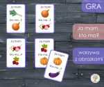 Ja mam, kto ma? - warzywa - obrazki