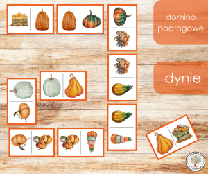 Domino podłogowe - dynie