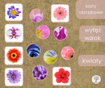 Gra - wytęż wzrok  - kwiaty