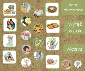 Gra - wytęż wzrok - wiosna