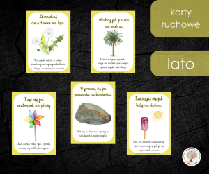 Karty ruchowe - lato