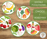 Dooble podłogowe - owoce i warzywa